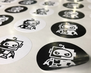 Stickers troqueladas